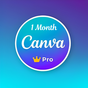 Home canva pro 1 month