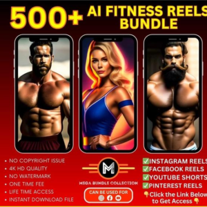 Home 500+ ai fitness reels bundle